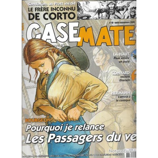 casemate magazine l'esprit bd 18  aout septembre 2009 , revues sur les bandes dessines