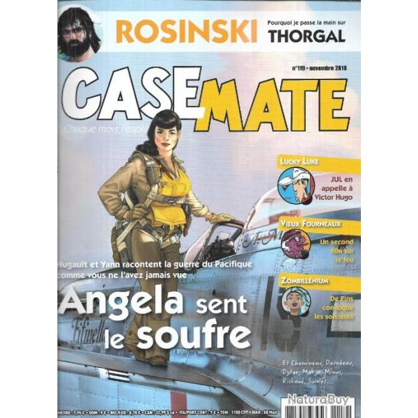 casemate magazine l'esprit bd du 111  au 119 soit 8 numros , revues sur les bandes dessines