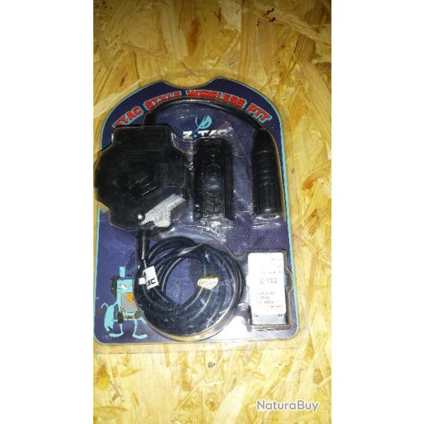 PTT sans fil Z-TAC pour radio MOTOROLA 2 pins