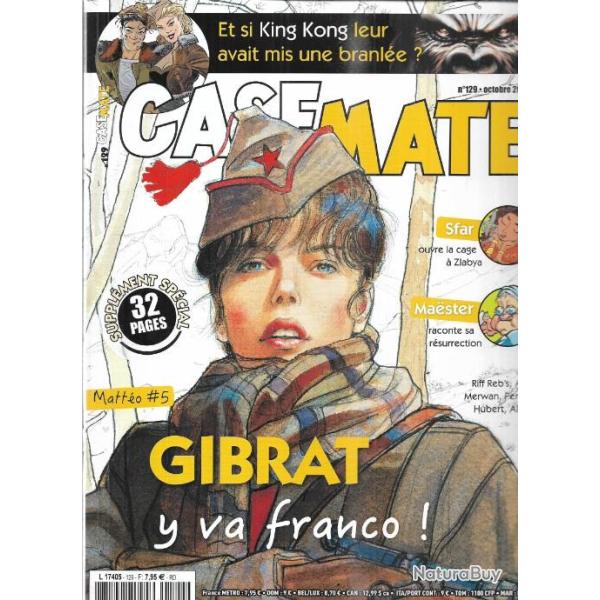 casemate magazine l'esprit bd du 120 au 129 soit 10 numros , revues sur les bandes dessines
