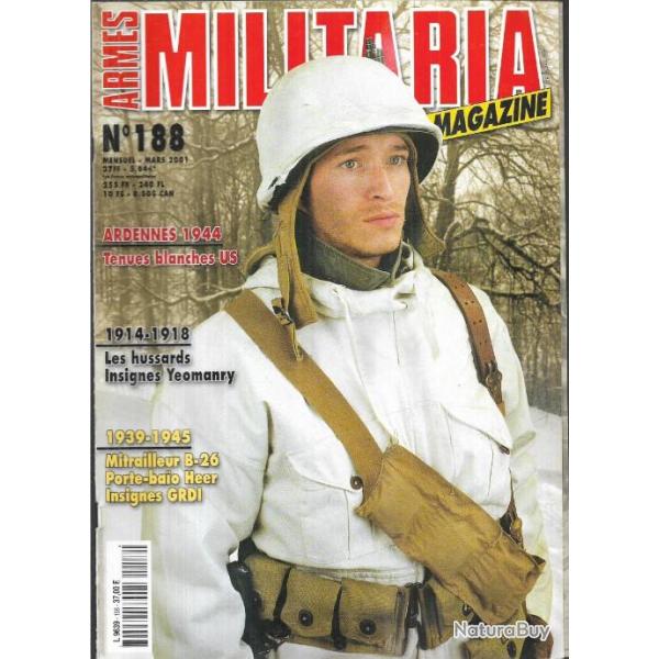 Militaria magazine 188 �puis� �diteur escadron parachutiste de la garde sud vietnamienne 47-51