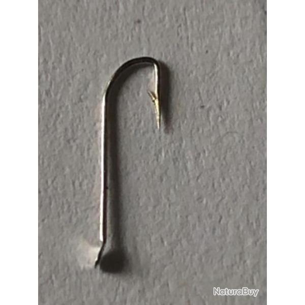 100 hame�on n 24 palette ref 1209 ni idem 9016 nickel� droit tige longue simple peche coup vmc