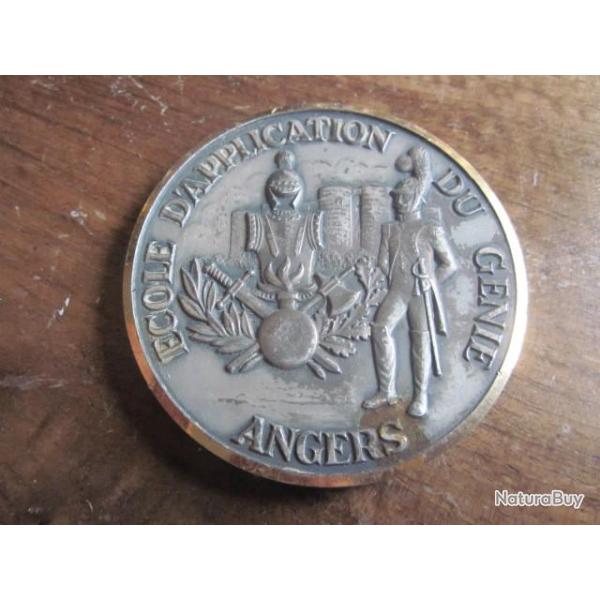 MEDAILLE BRONZE   J BALME  /  ECOLE D APPLICATION DU GENIE   ATTRIBUE  / ANGERS