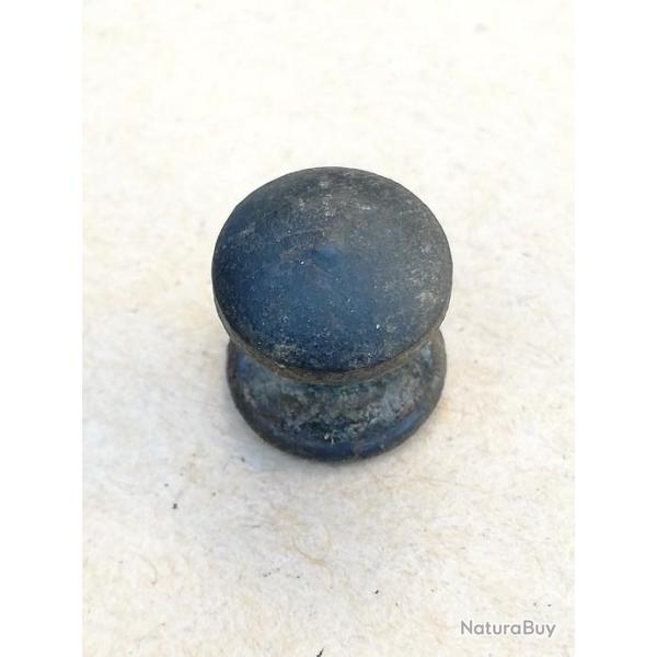 Bouton laiton pour bretelle de fusil et quipement militaire diamtre 11mm (499A)