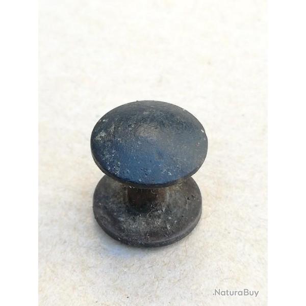 Bouton laiton pour bretelle de fusil et quipement militaire diamtre 11mm  (499E)