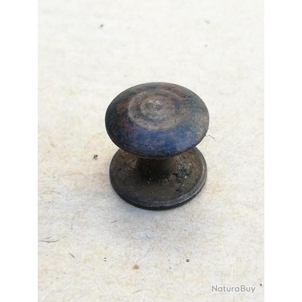 Bouton laiton pour bretelle de fusil et quipement militaire diamtre 11mm  (499H)