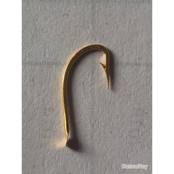 100 Hameon n 10 palette ref 515 D dor  forg droit tige moyenne peche mer mustad