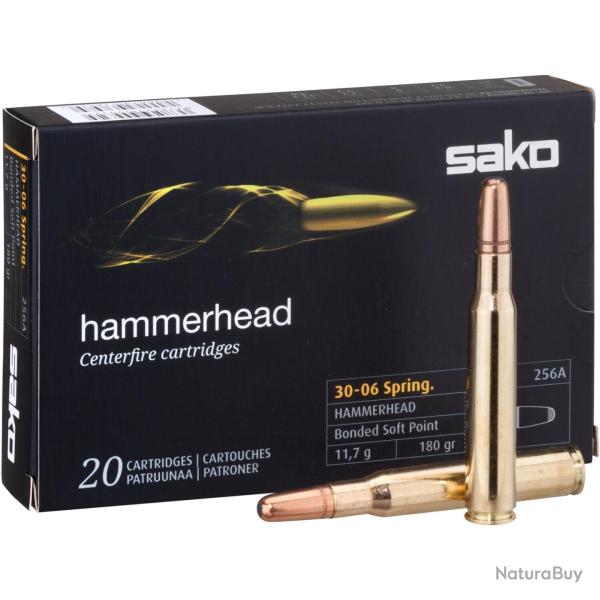 Cartouches Sako .30-06Spr. Hammerhead SP