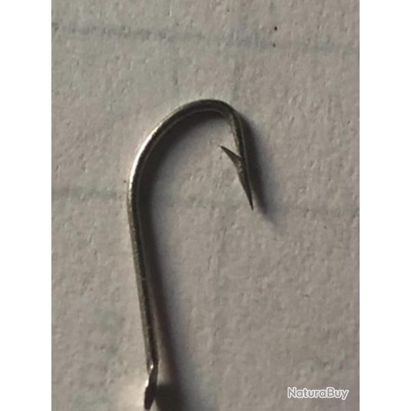 100 hame�on n 10 palette nickel� droit tige longue idem 9016 Ni crystal simple peche coup vmc