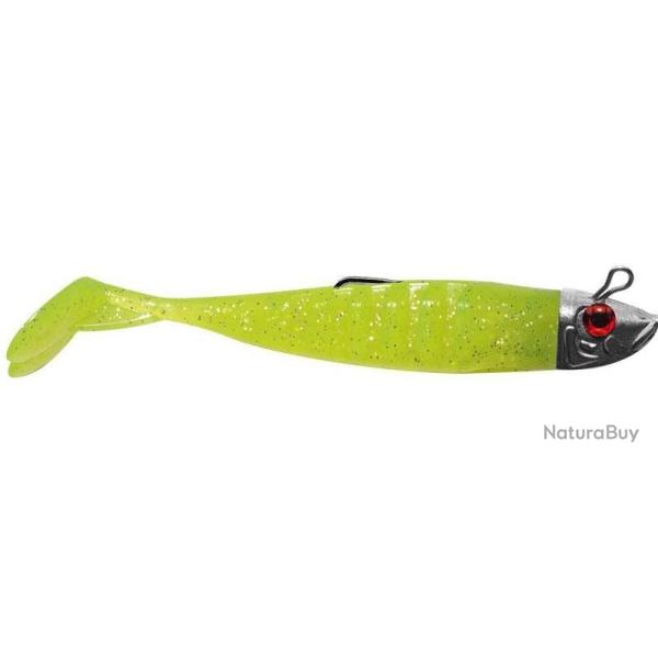 NEO SHAD MONTE 9CM 10GR Chartreuse paillet� - 18 NPC