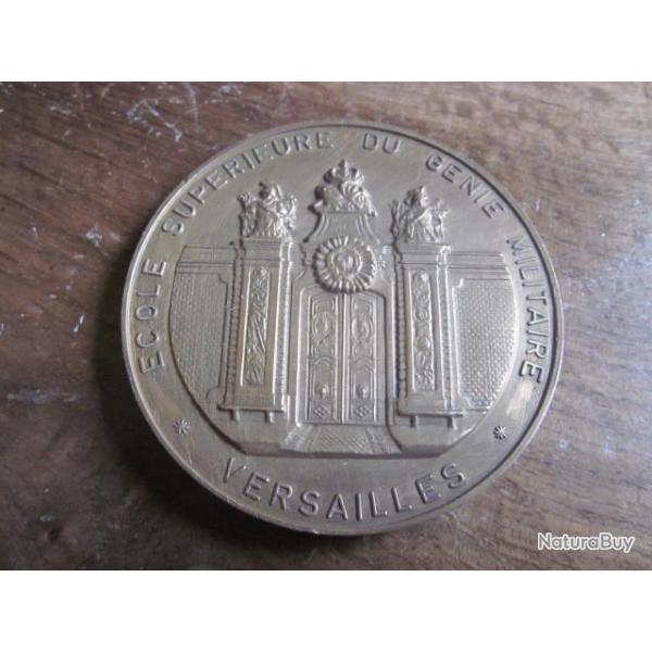 MEDAILLE BRONZE  ECOLE SUPERIEUR DU GENIE MILITAIRE  / VERSAILLE