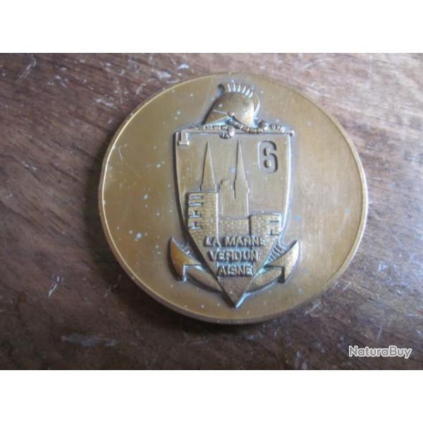 MEDAILLE BRONZE   6 eme  REG  DU GENIE