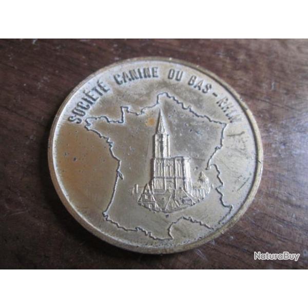MEDAILLE SOCIETE CANINE DU BAS RHIN