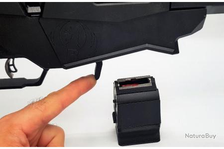 Extension retrait chargeur ergonomique Ruger10/22 22LR 17HMR 22Mag