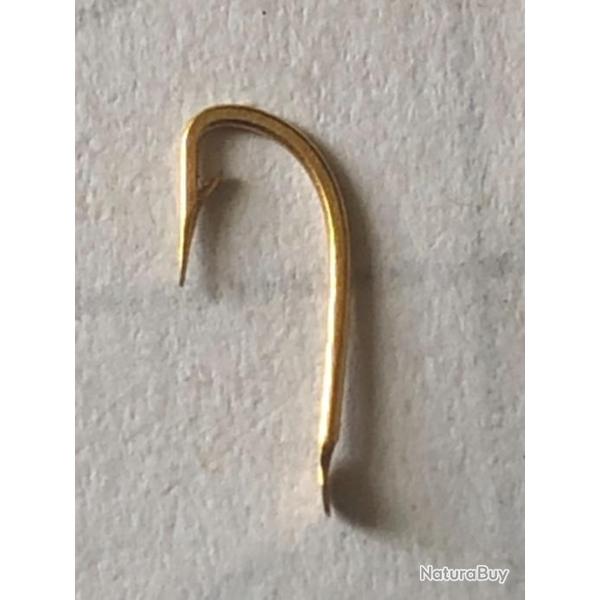 100 Hame�on n 17 palette ref 515 D dor�  forg� droit tige moyenne peche coup mustad