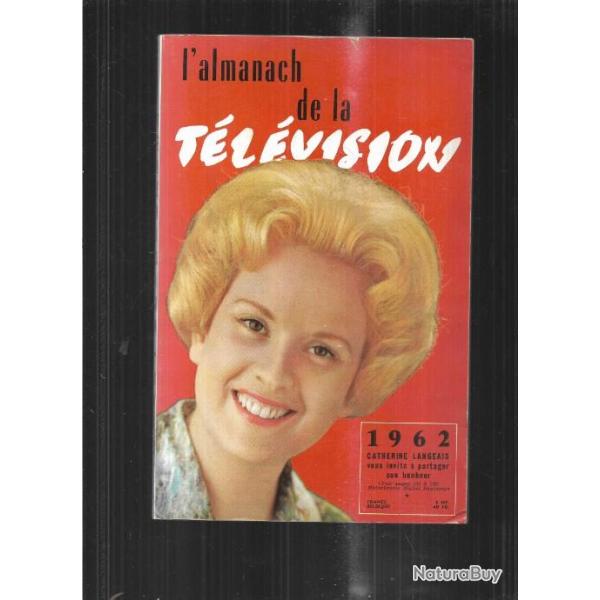 l'almanach de la tlvision 1962, catherine langeais , zitrone , tchernia, souplex,