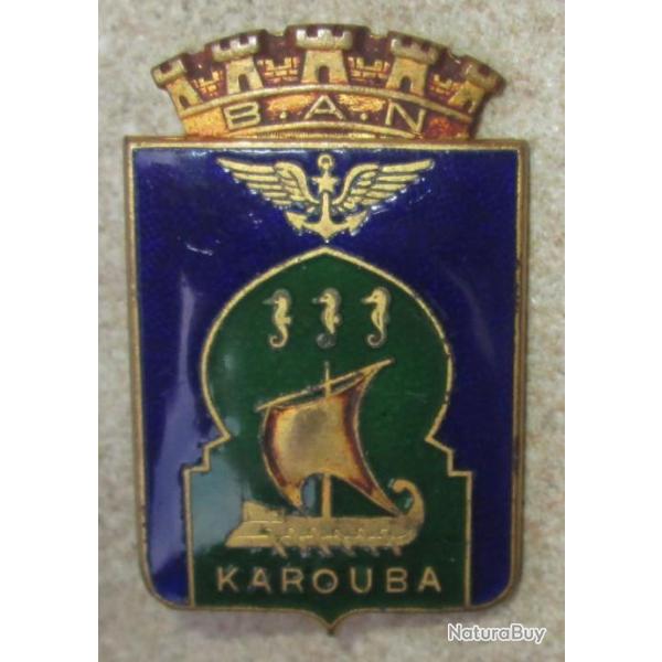 B.A.N. KAROUBA, �mail fonc�, dos lisse, Courtois