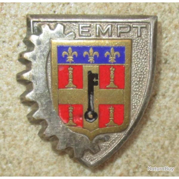 E.M.P.T. (Le MANS) cl� � droite, �mail, dos guilloch�
