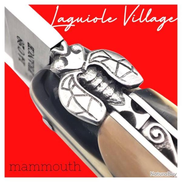 Exceptionnel Couteau Laguiole mammouth mouche prestige couteau unique