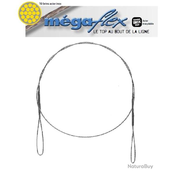 AVANCONS MEGAFLEX 2 BOUCLES 70cm 7.5kg