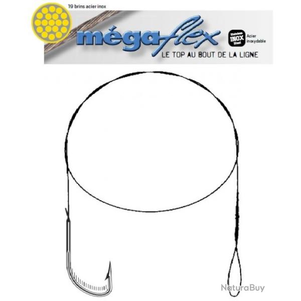 AVANCONS MEGAFLEX 40CM + HAMECONS SIMPLE RENVERSE NPC 7.5kg / 0.25mm Taille 1/0