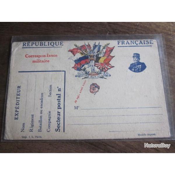 CP  GLOIRE AUX ALLIEES