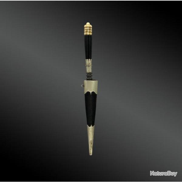 Stylet Corse Avec Fourreau. France, XIX�me