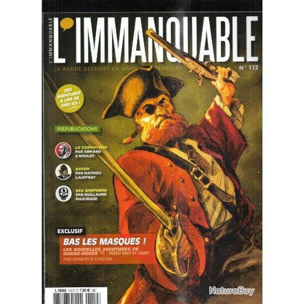 l'immanquable la bd en avant premi�re n 112 � 120 soit 7 num�ros , manquants 111, 115,119,