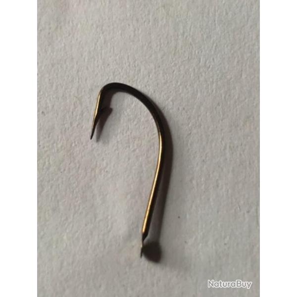 100 Hame�on n 6 palette ref 515 forg� bronz� droit tige moyenne peche truite  mustad