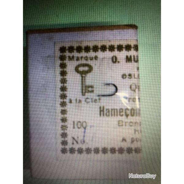 15 Hame�on n 17 palette ref 289  bronz� renvers� pointe rentrante simple peche anglaise  mustad