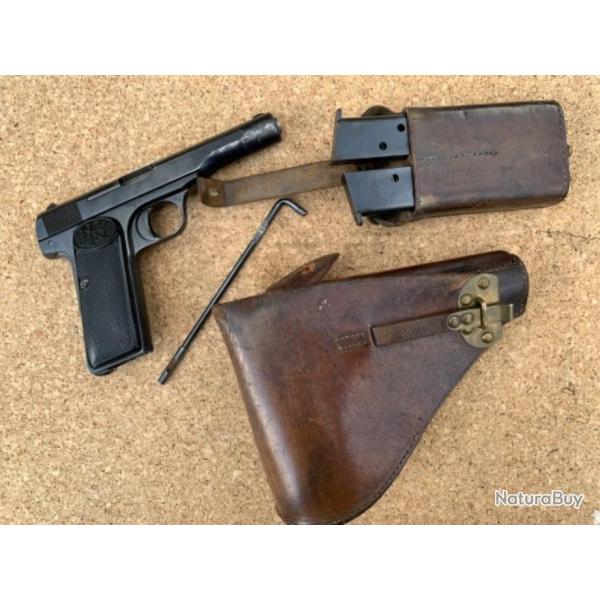 pistolet BROWNING 1910/22 - 9mm court - contrat Hollandais