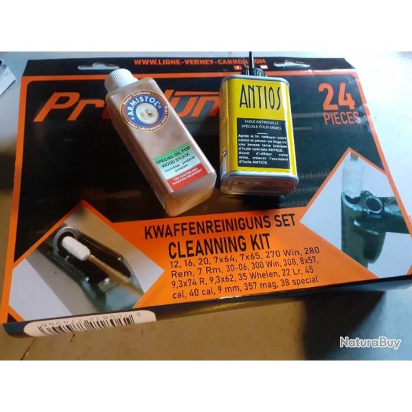 Coffret de nettoyage universel plus huiles