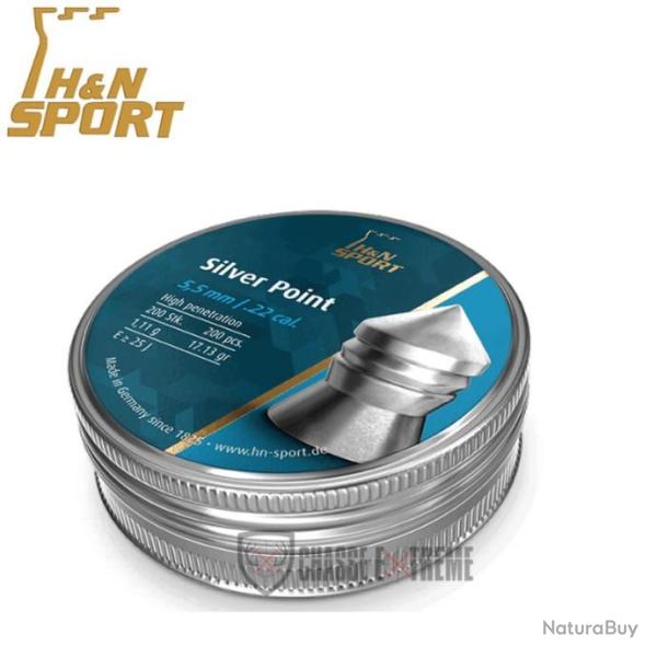 200 Plombs H&N Silver Point cal 5.5 mm