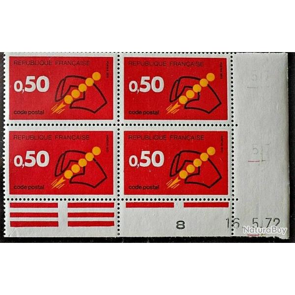 Code Postal - Coin Dat� - Neuf - 16/05/1972