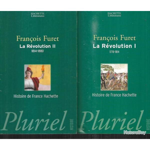 la r�volution tome 1 et 2 , 1770-1880 de fran�ois furet