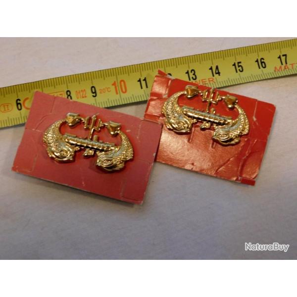 U.S. NAVY - SOUS MARINS - SUBMARINES - RARE INSIGNE DEEP SUBMERGENCE - OFFICIER