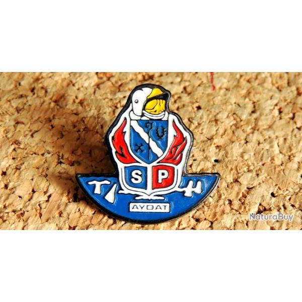 Pin's SAPEURS POMPIERS - SP de AYDAT 63 - peint cloisonn� - fabricant inconnu