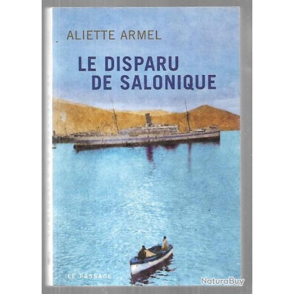 le disparu de salonique d'aliette armel