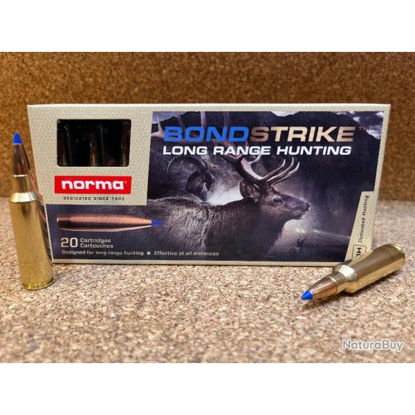 Boite de munitions Norma Cal.300 win. mag. Bondstrike Extreme 11.7G