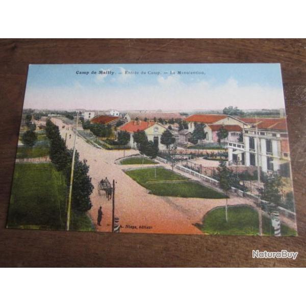 CP   CAMP DE MAILLY  entree du camp