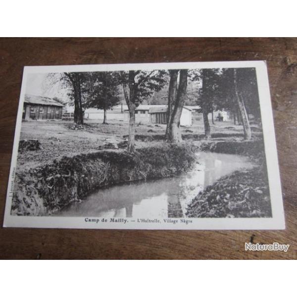 CP  CAMP DE MAILLY  L HUITRELLE  VILLAGE NEGRE