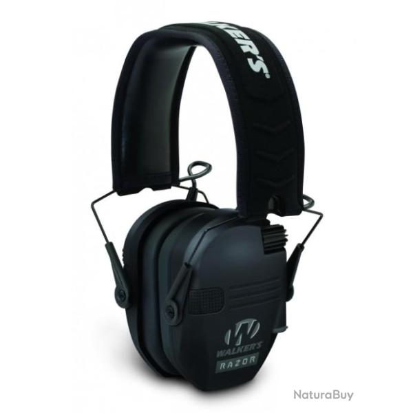 casque walker's GAME EAR SLIM TACTICAL ELECTRONIC MUFF BLACK walker walkers razor