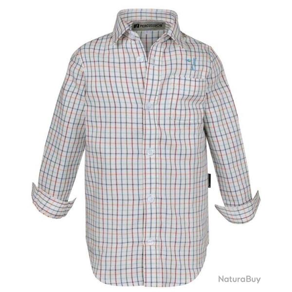 Chemise enfant � petits carreaux PERCUSSION