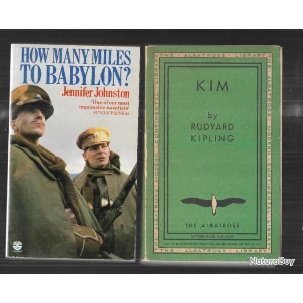 kim de rudyard kipling et how many miles to babylon? 2 livres en anglais