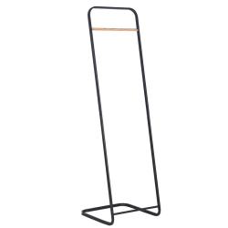 Porte-manteaux muraux support &agrave; v&ecirc;tements tringle &agrave; v&ecirc;tements robuste porte-v&ecirc;tements pour hall d'e
