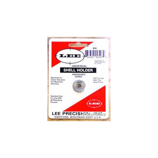 Shell holder N�R10 pour presses Lee