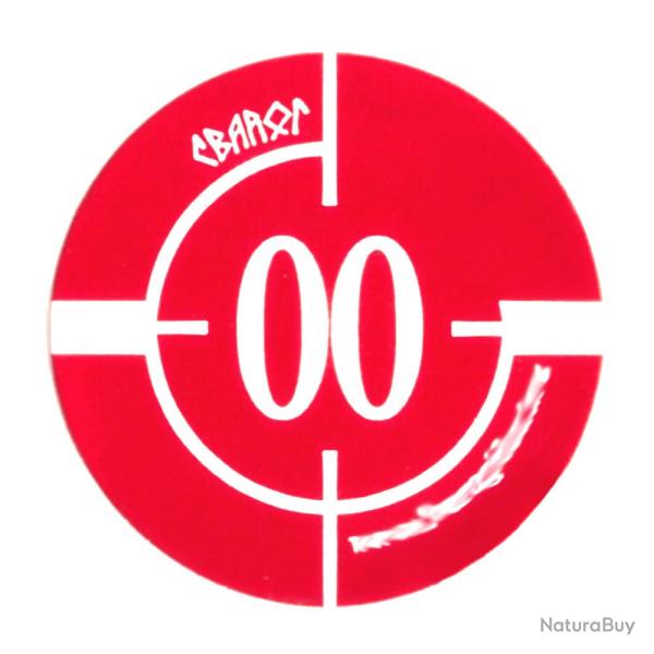 Pastilles autocollantes Svarog "00" pour cartouches de chasse - 300 pcs