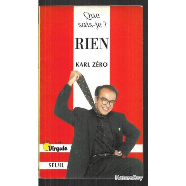 Que sais-je  rien de karl z�ro