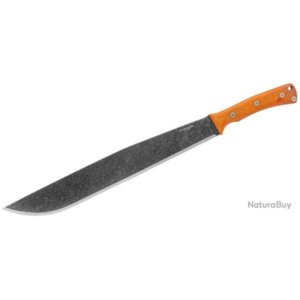 Machette Condor Mountain Pass Machete Lame Acier Carbone 1075 Etui Cuir Salvador CTK2838155HC