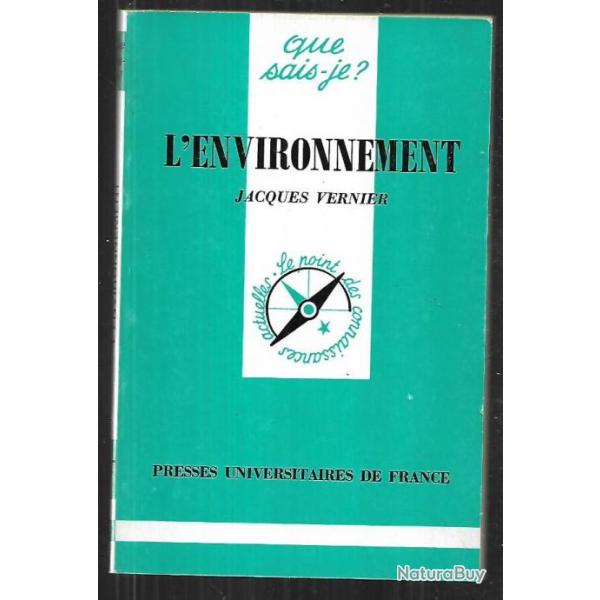 Que sais-je , l'environnement de jacques vernier